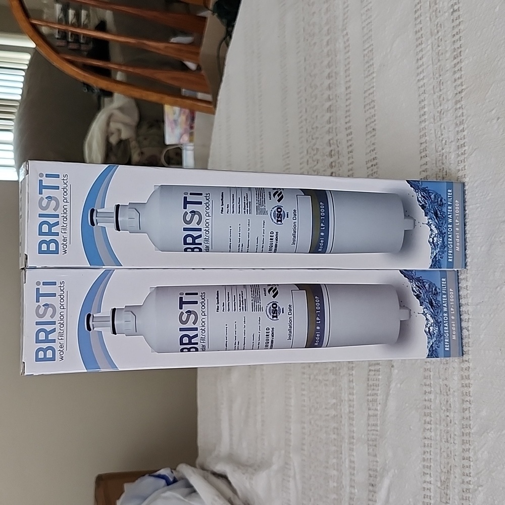 2 Pack Bristi Refrigerator Water Filter LP-1000P